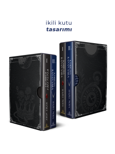 SET- KASIRGAYA KANAN SAKA İKİLİ KUTU - CİLTLİ SET- KASIRGAYA KANAN SAKA İKİLİ KUTU - CİLTLİ