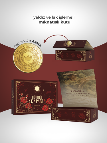 SET- BÜLBÜL KAPANI SERİSİ MIKNATISLI KUTU-CİLTLİ