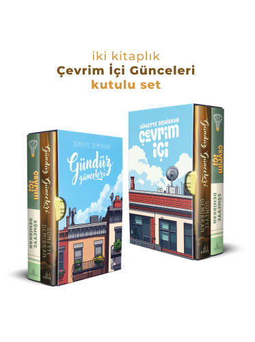 SET-ÇEVRİM İÇİ GÜNCELERİ (2 KİTAP)-CİLTLİ