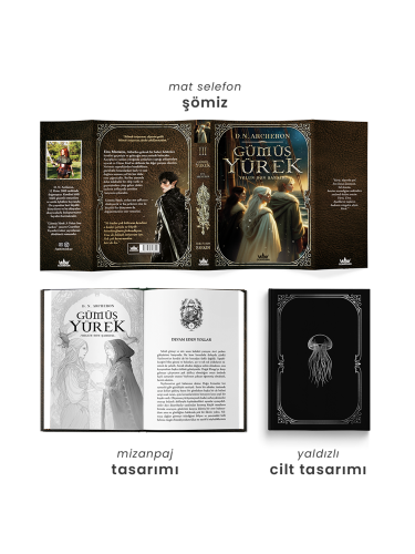 GÜMÜŞ YÜREK 3: YOLUN SON ŞARKISI-CİLTLİ GÜMÜŞ YÜREK 3: YOLUN SON ŞARKISI-CİLTLİ