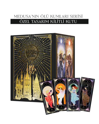 SET-MEDUSA'NIN ÖLÜ KUMLARI SERİSİ-HEDİYELİ KİLİTLİ KUTU