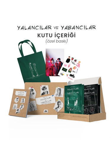 SET-YALANCILAR VE YABANCILAR SERİSİ İKİ KİTAPLIK HEDİYELİ SET (ÖZEL BA