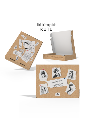 SET-YALANCILAR VE YABANCILAR SERİSİ İKİ KİTAPLIK HEDİYELİ SET (ÖZEL BA