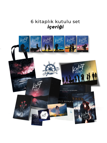 SET-KUTUP YILDIZI SERİSİ (6 KİTAP) -CİLTLİ