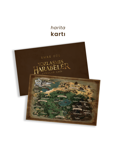 ÖZEL SERİ - AYNALAR ÇAĞI SERİSİ 1: YOZLAŞMIŞ HARABELER - YAN BOYAMALI