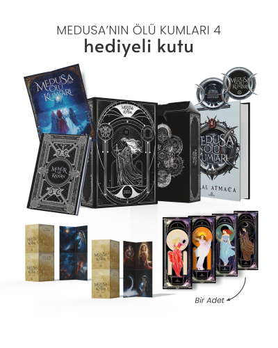 MEDUSA'NIN ÖLÜ KUMLARI 4-HEDİYELİ TEKLİ KUTU CİLTLİ