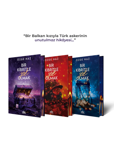 Bir Kibritle Yok Olmak Serisi – Üç Kitaplık Yan Boyamalı Hediyeli Kutu